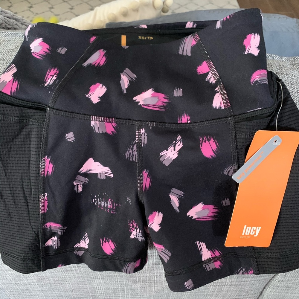 New with tags. X-small Lucy exercise shorts.
